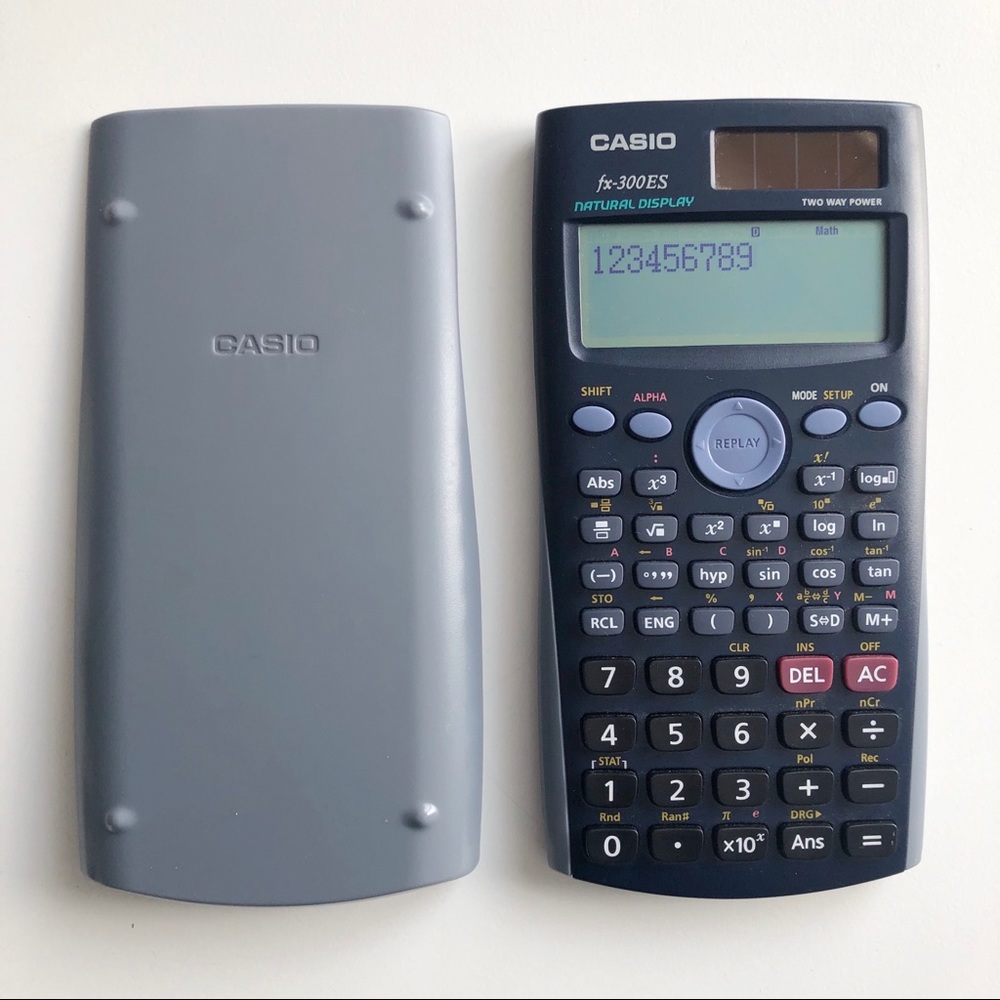Casio N78 Scientific Calculator Solar Cell, Battery